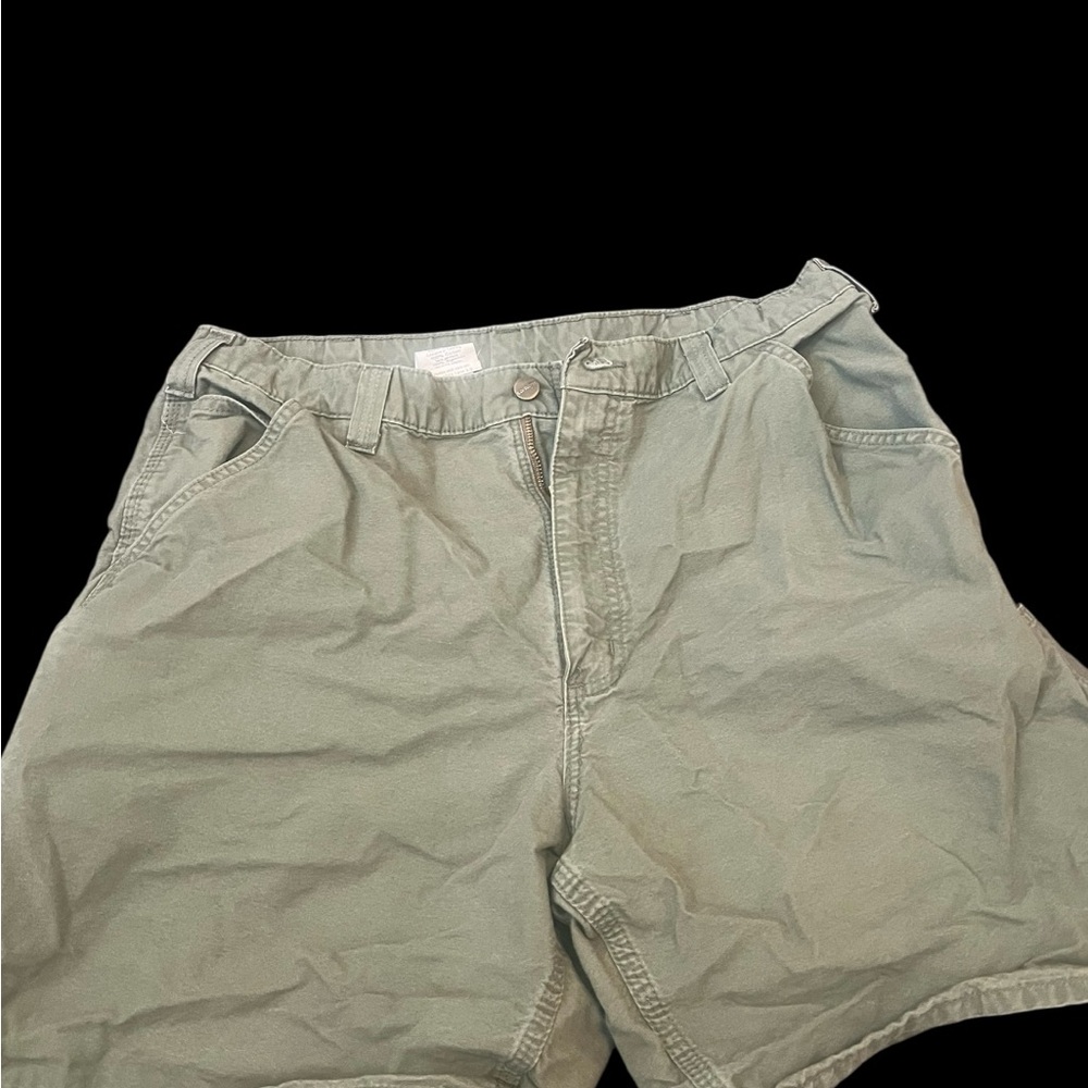 Carhartt Men's Olive Cargo Shorts